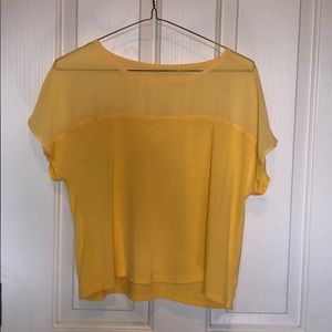 modern tee shirt see through shoulders